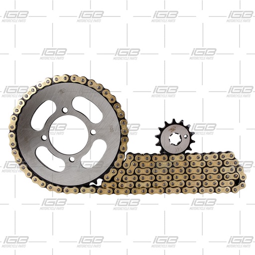 Kit Arrastre 14X45 (428h-124) YBR 125 Revo Scorpion KitX3
