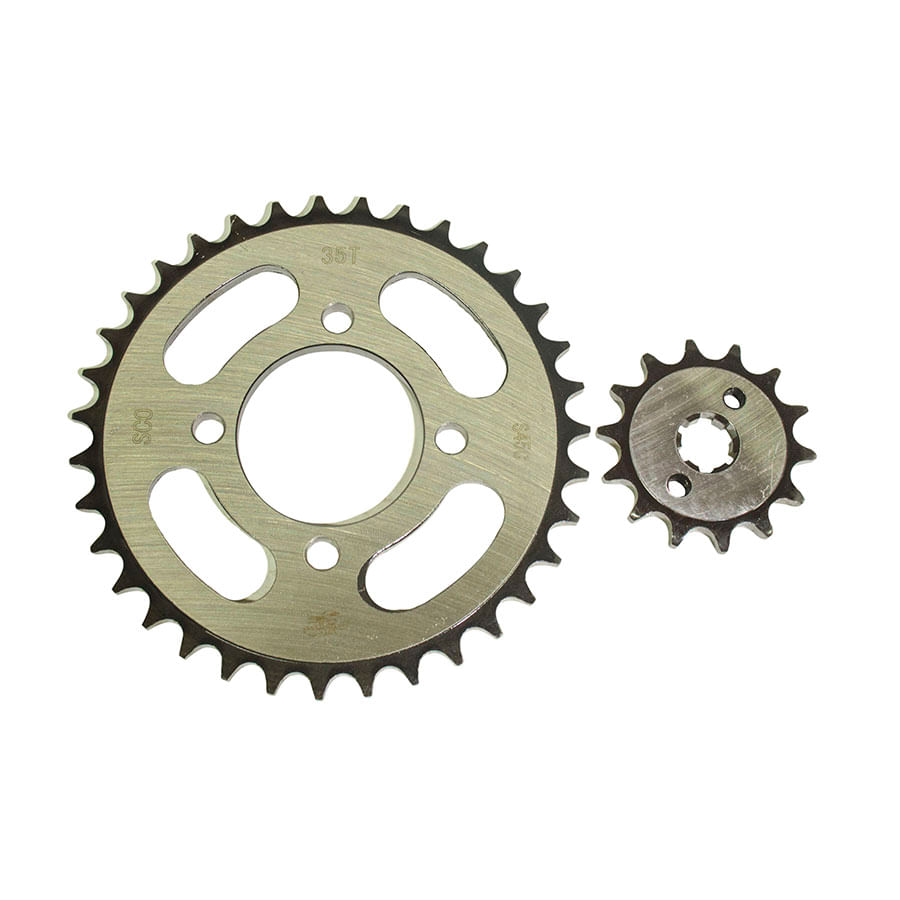 Kit Sprocket 14X35 (428) AX4 Evolution, Best 125-Euro II, Viva X 115-Euro II, Viva R Cool-Style-Evolution Revo Scorpion KitX2