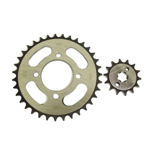 Kit Sprocket 14X35 (428) AX4 Evolution, Best 125-Euro II, Viva X 115-Euro II, Viva R Cool-Style-Evolution Revo Scorpion KitX2
