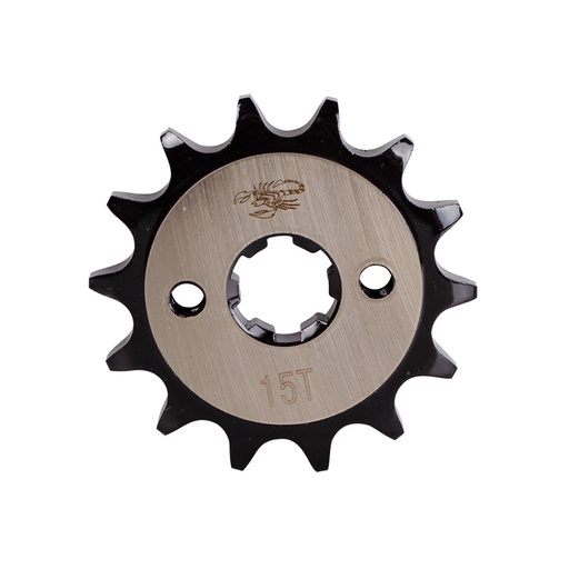Piñon de Salida 15T(428) CBF 125 EURO II-150,CB150 Invicta-NEW,NXR125 BROS,XR 125L-150L,CB125F-160 STD-DLX,CBZ160,XL125-185,E-Storm 125 Revo Und