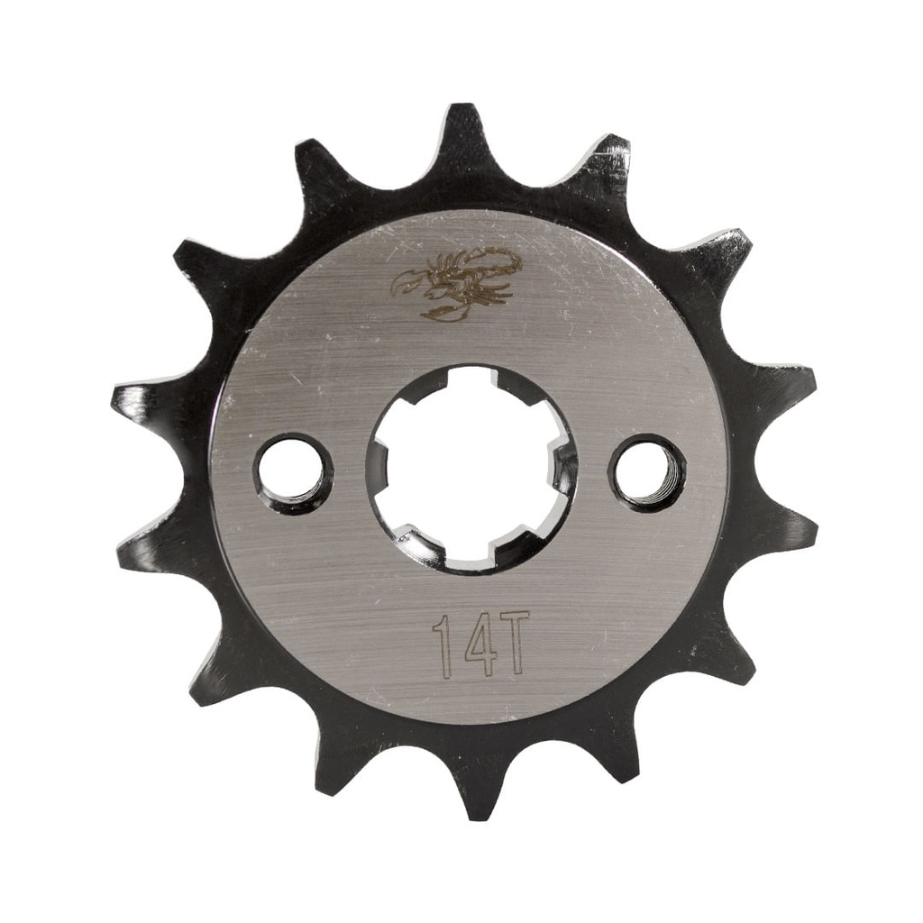 Piñon de Salida 14T (428) CB 110-DLX, CB1 PRO, Glamour 125, C 125 BIZ-ES-KS-125 +, CBF 125-S, Dream NEO 110, Wave 110 Revo Scorpion Und