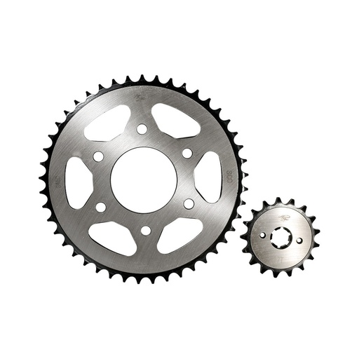 Kit Sprocket Racing 17X45 (428) Pulsar 200 NS-AS-RS-FI-BSIV Revo Scorpion KitX2