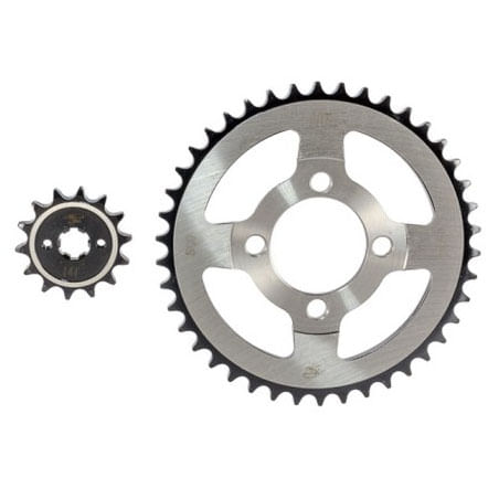Kit Sprocket 14X42 (428) Discover 100-100 Sport-110, Platino 110 Revo Scorpion KitX2
