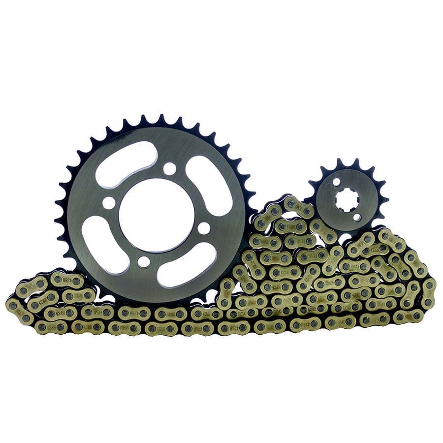 Kit de Arrastre 14X34 (428h-112) Best 125, Viva X 115, AX4-Evolution, Viva R Revo Scorpion KitX3