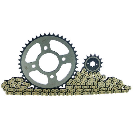 Kit Arrastre 15X43 4H (428h-132) Pulsar 135, 125 NS, Discover 125-150 ST Revo Scorpion KitX3