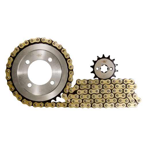 Kit Arrastre 14X34 (428h-104) AKT Flex-Ultra 125 Ultra Revo Scorpion KitX3