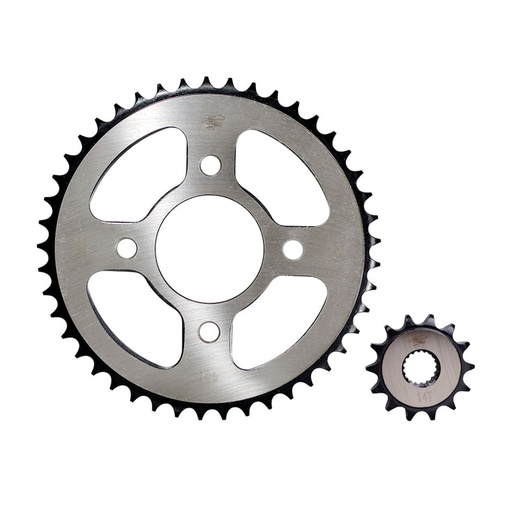 Kit Arrastre 14X45 (428) GN 125 H, GS 125, Keeway 125 Sport Revo Scorpion KitX2