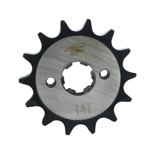Piñon de Salida 14T (428) Boxer CT 100-Titanium, Platino 100 Revo Scorpion Und