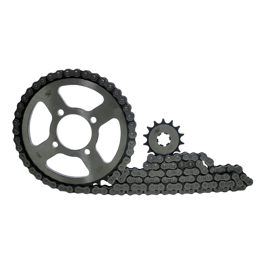 Kit de Arrastre 14X42 4H (428h-118) AX100-2, AX115 Revo Scorpion KitX3