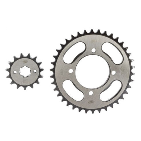 Kit Sprocket 15X38 (428) AKT NKD-SL 125, Victory Combat 125-150, Bomber 125 Revo Scorpion KitX2