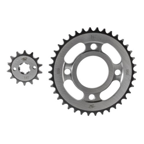 Kit Sprocket 14X38 (428) AKT 125 Sport (2005-2007)-CG, AKT TT 125 MV Revo Scorpion KitX2