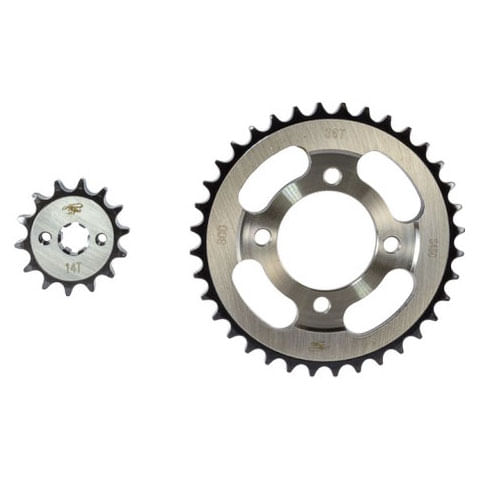 Kit Sprocket 14X36 4H (428) AKT 110S, Wave C100, Activ 110, Unik 110 Revo Scorpion KitX2