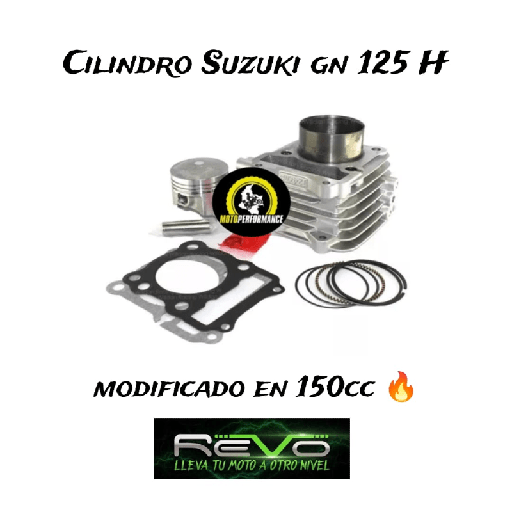 Cilindro Suzuki Gn 125 H en 150 cc