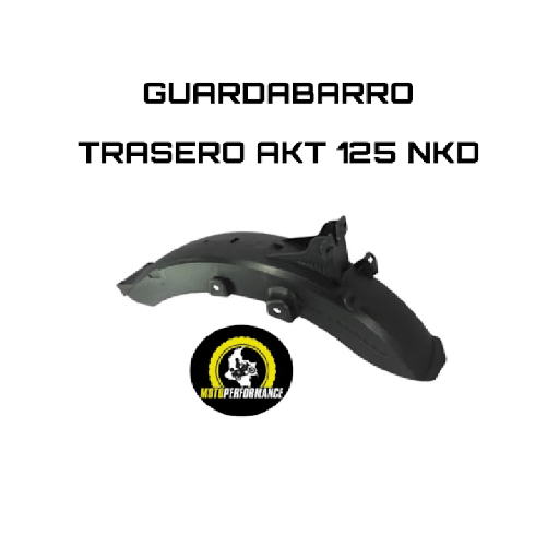 Guardabarro trasero Akt 125 nkd