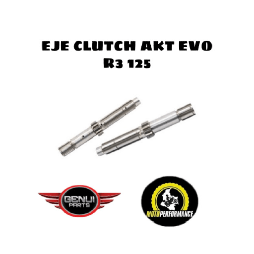 Eje de clutch akt evo r3 125