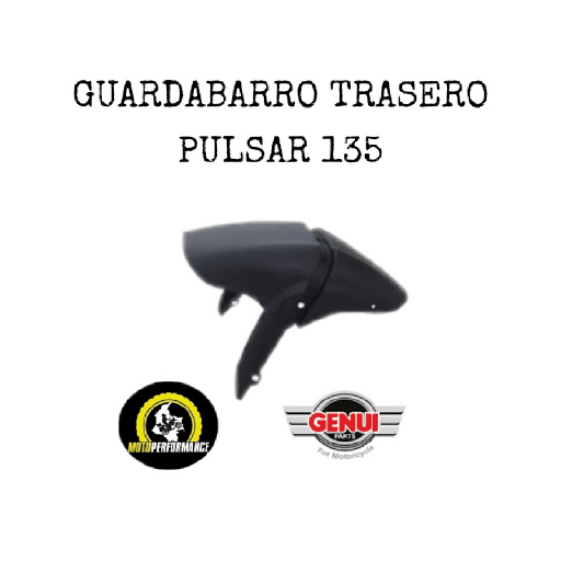 Guardabarros tras pulsar 135