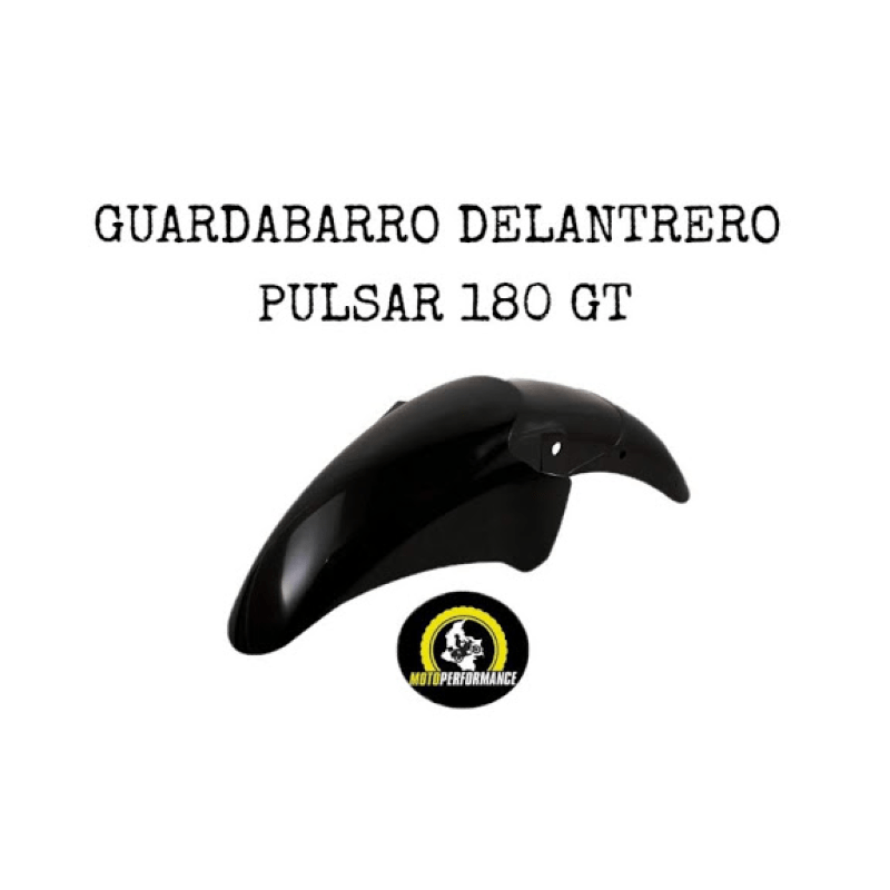 Guardabarro del negro pulsar gt