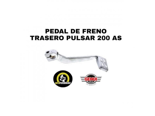 Pedal freno trasero pulsar 200 ns