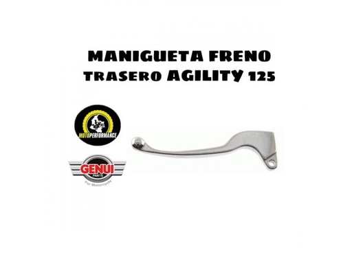 Manigueta freno tras agility 125