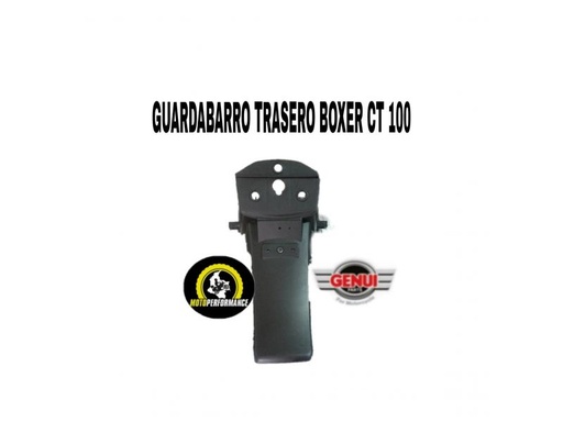 Guardabarro trasero boxer ct 100