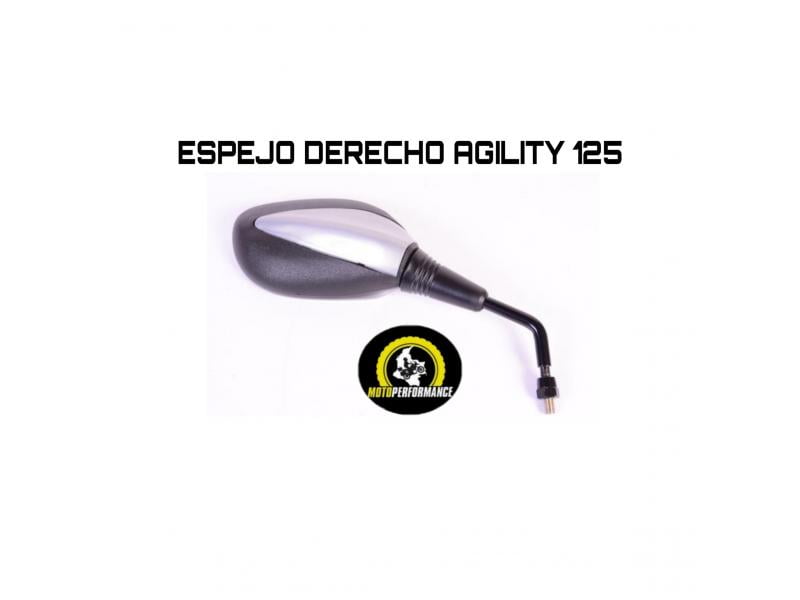 Espejo der gris agility 125