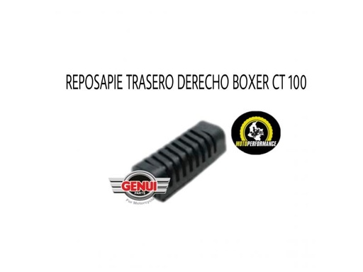 Reposapie tras der boxer ct