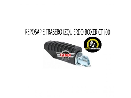 Reposapie tras izq boxer ct