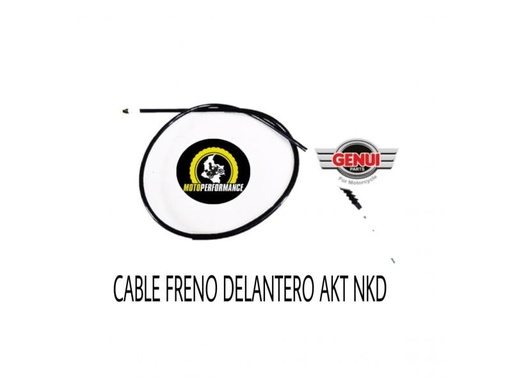 Cable freno delantero akt nkd