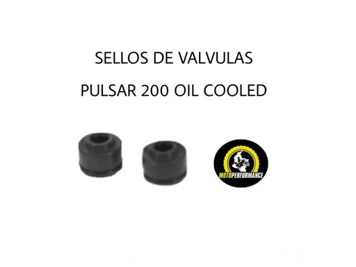 Sellos de válvulas pulsar 200 oil cooled