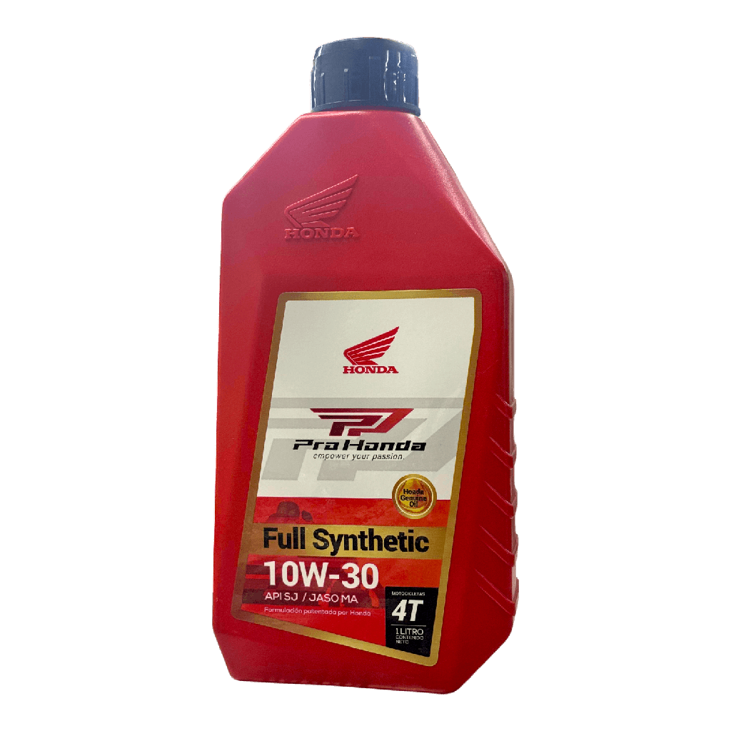 Aceite de Motor Pro Honda 10W30 Sintético 4 Tiempos