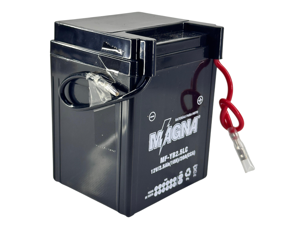 Bateria Magna YB2.5L-C (12V-2.5Ah) Generico Nacional (XL 125S - Boxer 100) GENERICO