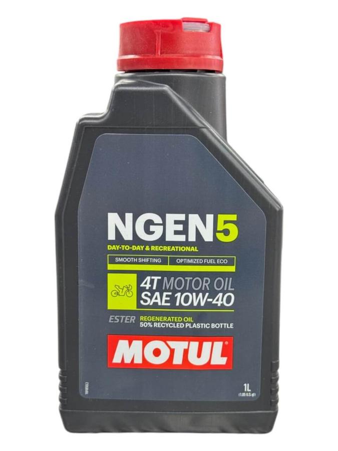 Aceite de Motor Motul 10W40 Semisintetico NGEN5 4 Tiempos
