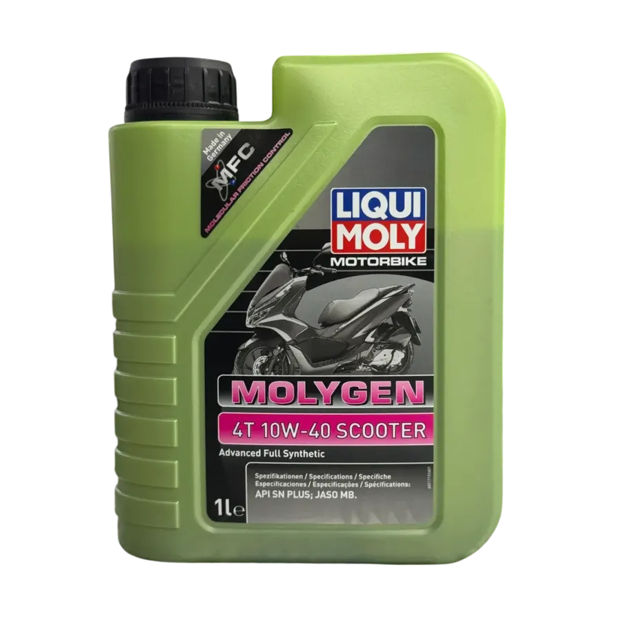 Aceite de Motor Liqui Moly 10W40 Scooter Molygen Semisintetico