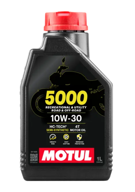 Aceite de Motor Motul 10W30 Semisintetico 5000 4 Tiempos