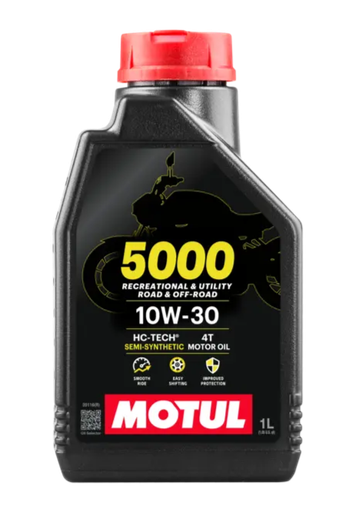 Aceite de Motor Motul 10W30 Semisintetico 5000 4 Tiempos