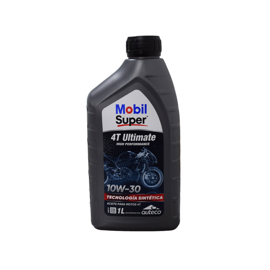 Aceite de Motor Mobil 10W30 Semisintetico Ultimate 4 Tiempos