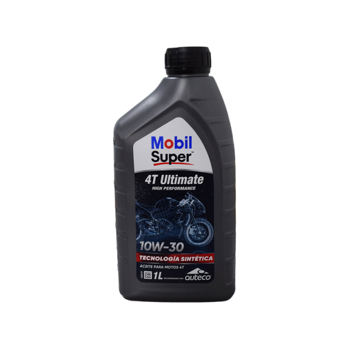 Aceite de Motor Mobil 10W30 Semisintetico Ultimate 4 Tiempos