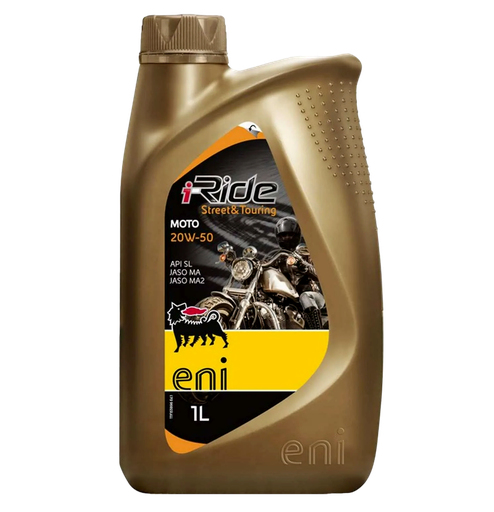 Aceite de Motor Eni 20W50 Sintético Street 4 Tiempos