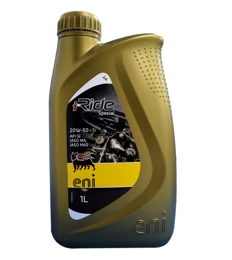 Aceite de Motor Eni 20W50 Mineral Ride Special 4 Tiempos