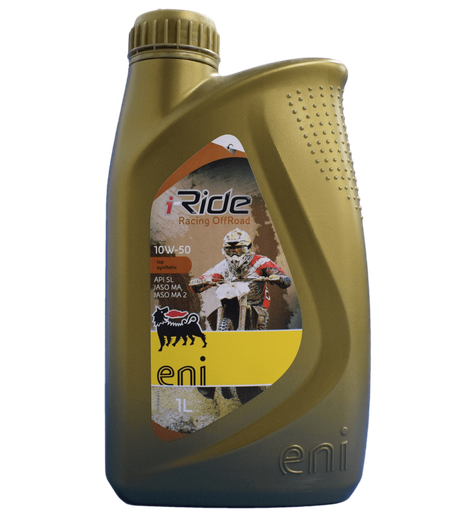 Aceite de Motor Eni 10W50 Sintetico Ride Racing 4 Tiempos