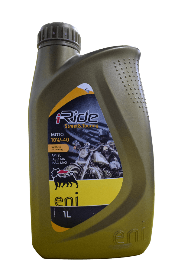 Aceite de Motor Eni 10W40 Semisintético Ride Street 4 Tiempos