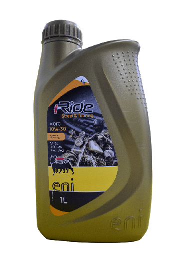 Aceite de Motor Eni 10W30 Semisintetico Ride Street 4 Tiempos