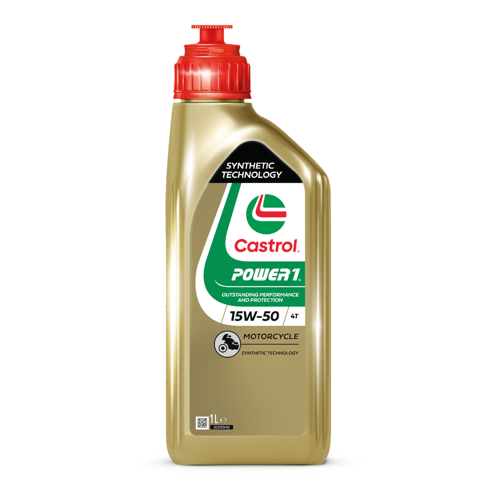 Aceite de Motor Castrol 15W50 Semisintetico Power1 4 Tiempos