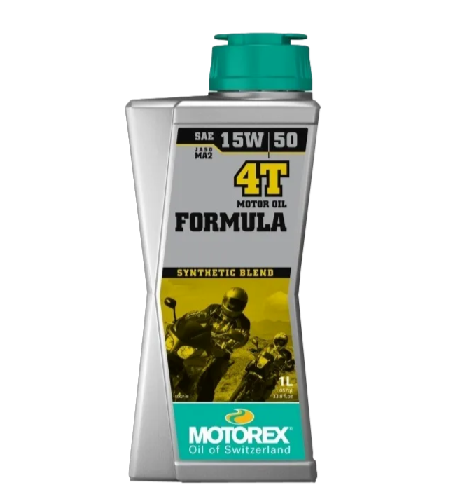 Aceite de Motor Motorex 15W50 Semisintetico Formula 4 Tiempos