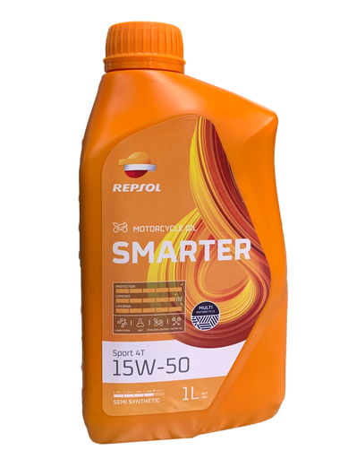 Aceite de Motor Repsol 15W50 Semisintetico Sport 4 Tiempos