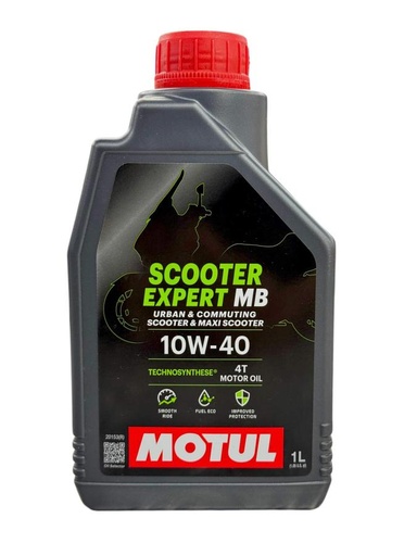 Aceite de Motor Motul 10W40 Semisintetico Scooter Expert 4 Tiempos