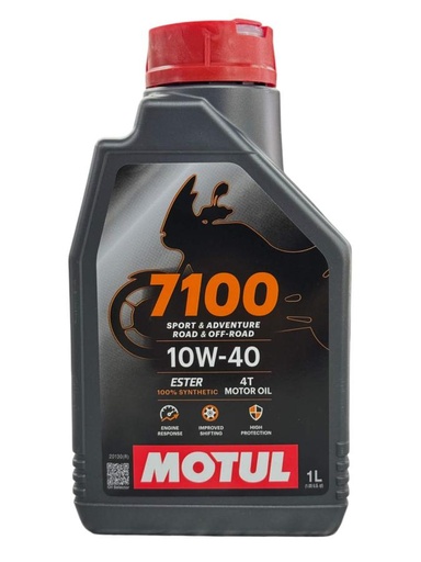 Aceite de Motor Motul 10W40 Sintetico 7100 4 Tiempos