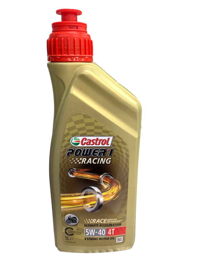 Aceite de Motor Castrol 5W40 Sintetico Power1 Ultimate 4 Tiempos