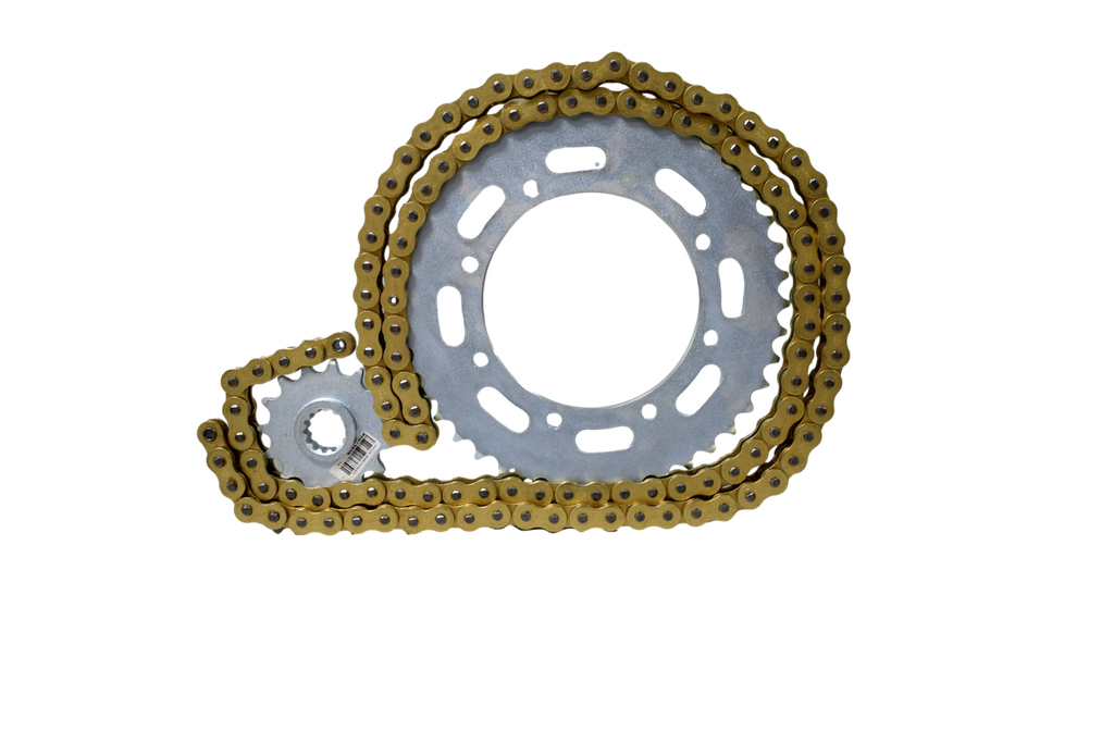 Kit Arrastre Klr 650 Generico Cassarella Nacional (15/43 Dientes - Con Oring) GENERICO